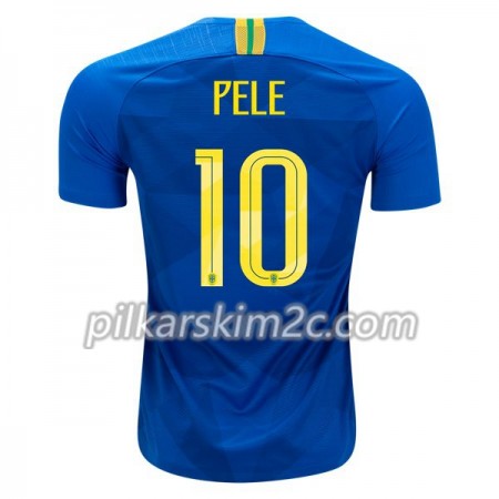 Koszulka Brazylia Pele 10 Precz Mistrzostwa Świata 2018 - Koszulki Piłkarskie